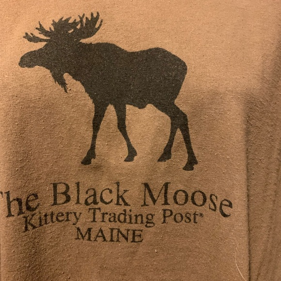 “ The Black Moose”. Kittery Trading Post Graphic Tee - Picture 2 of 7